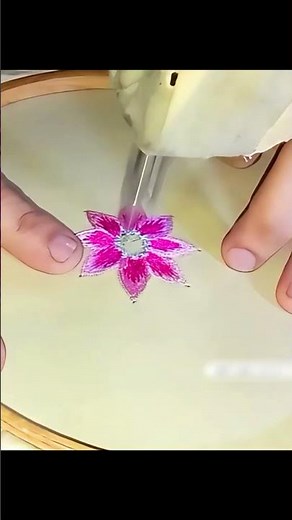 Simple & Beautiful Flower Embroidery | Step by Step Tutorial