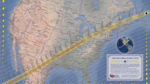2024 solar eclipse map: See the full path of totality