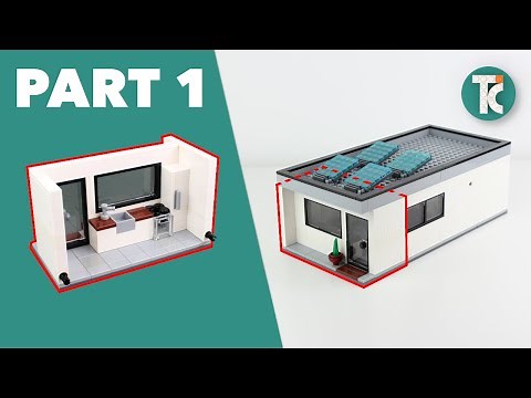 LEGO HOUSE TUTORIAL (Part 1 Kitchen)