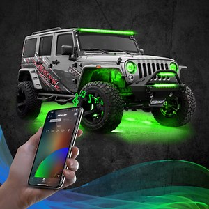 RGB LED Rock Light Kits | XKchrome Smartphone App Controlled