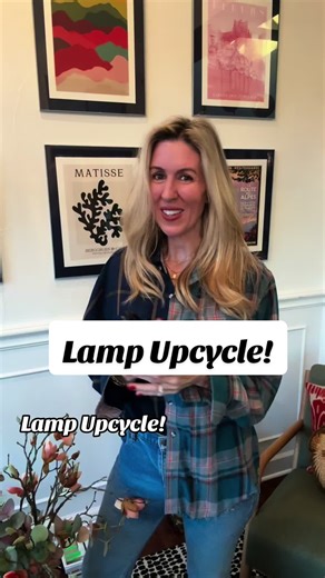 Lamp Upcycle! #repurpose #upcycle #thriftflip #diy #repurposed | lamp