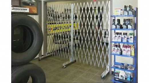 Folding Security Gates