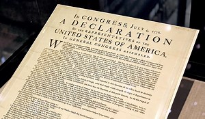 The Declaration of Independence “is a working document ... People have used it to declare and advance their rights — or as a touchstone of American ideals about free and fair governance — a vital reminder of the fundamental rights of we, the American people. “In that spirit, we offer you: The Declaration of Independence.” — Yale Professor of History Joanne Freeman A reading of the Declaration of Independence — along with Frederick Douglass's 1852 Oration, “What, to the American slave, is your Fo