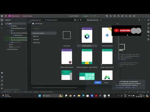 Android Studio Tutorial 01 - How To Make "Hello World" App In Android Studio #android #androidstudio