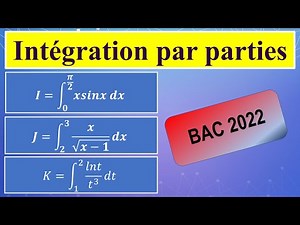 Calcul d'une intégrale à l'aide d'une intégration par parties | Baccalauréat