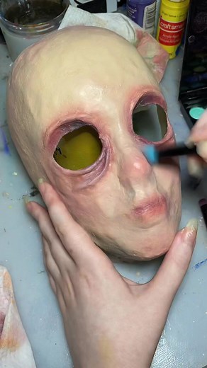 DIY Paper Mache Mask: Creepy Doll Mask Making Tutorial