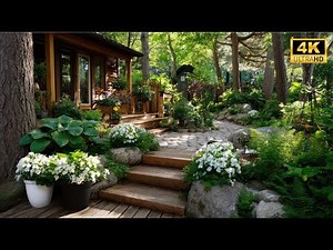 23 GENIUS Backyard Privacy Hacks for SMALL SPACES (DIY Farmhouse Garden Makeover) | 4K