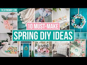 10 Spring DIY Decor Ideas you'll want to make NOW! | Cozy DIY Home