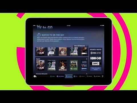 Tutorial: Using TV to GO on the Optimum App