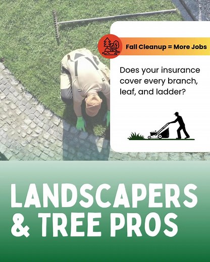 Landscapers & Tree Pros: Fall cleanup can bring in business—make sure your insurance covers every job! (724) 335-3213 | Makowski Insurance | Facebook