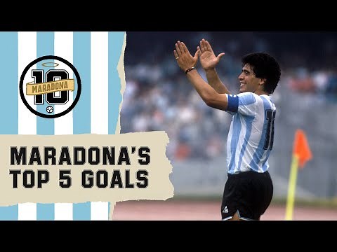 🇦🇷 Diego Maradona’s Top 5 Goals | FIFA World Cup