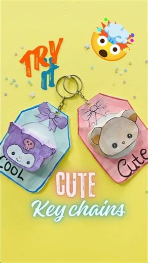 Transform Your Boring Keychain into SUPER Cute DIY Charms! 💖🧸✨