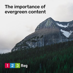 Wondering how evergreen content is different from regular content? Let us explain… https://bit.ly/3cccYow | 123 Reg | Facebook