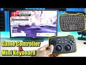 Game Controller & Mini Keyboard In one 😱 I Really Wanted To Love The Rii RK707 3 in 1 Controller