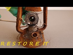 1950s Oil Lamp Restoration - Lantern Restoration