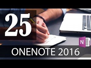 Curso de OneNote #25 - Modalidades de trabajo