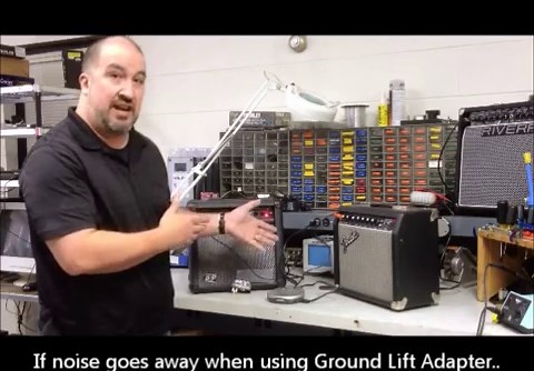 Ebtech Hum X Ground Line Voltage Filter,Black