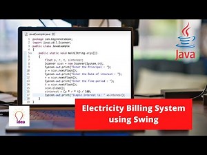 Electricity Billing System using Swing | Java Project