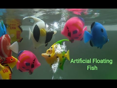 Artificial Floating Fish 🐠 | Plastic Fish