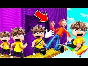 Using CLONE HACKS to Prank My Daddy in Roblox Troll Tower!