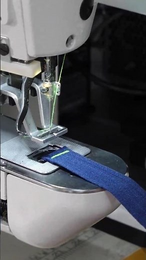 High speed electronic bar tacking sewing machine #bartacking