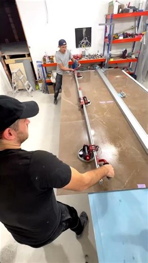 Ultimate Large-Format Tile Installation — Fast, Clean & Perfect! 🔥 #tiles #tilework #shorts #diy