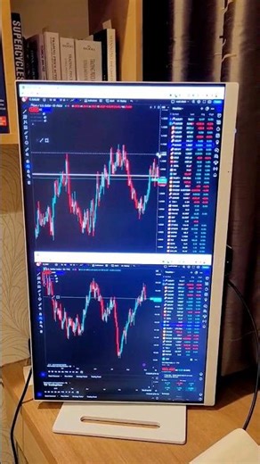 New Trading Setup at Home | BenQ Monitor #forex #stocks