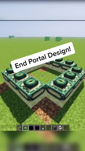 Ultimate Minecraft End Portal Design Tutorial