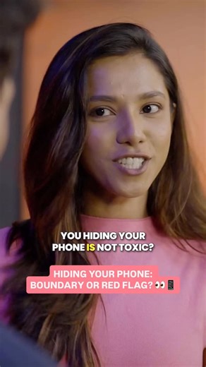 FilterCopy Candid on Instagram: "There’s a difference between privacy and acting like your phone contains state secrets. 👀 What do YOU think: privacy or red flag? Watch the full episode now, link in bio! #DateOrWait #FilterCopyCandid #FilterCopy #ModernLove #BlindDating"
