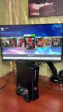 Modded Xbox 360 RGH 3 | 500GB Aurora Setup with 96 Games + WWE Titles