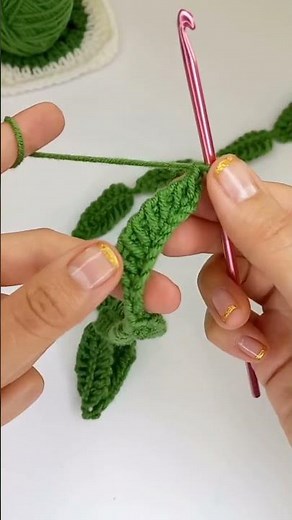 How crochet amazing leaf (easy and beautiful for beginners)