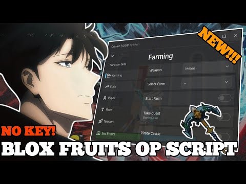 Blox Fruits Script *BEST* – Auto Farm, Auto Raid, Mastery Farm, Sea Event, Volcano & More! 🐯