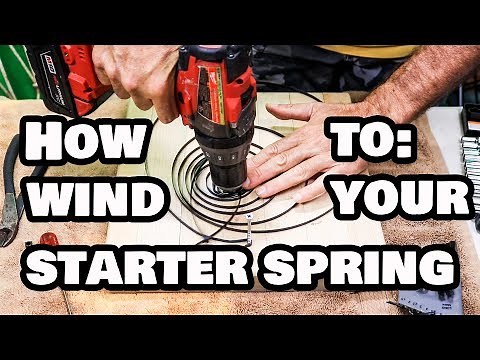 Easily Fix Your Pull Start Recoil Spring for Small Engine