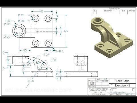 Learning Solid Edge - Exercise # 2