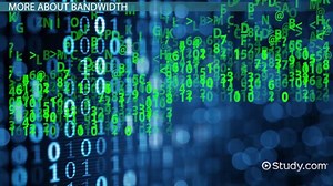Bandwidth vs. Throughput