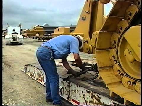 Loading, Transporting & Unloading Heavy Equipment