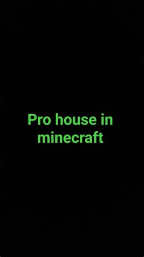 pro house in minecraft