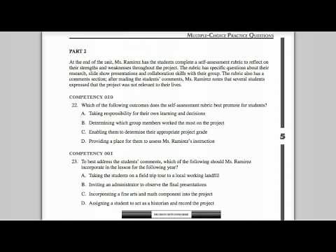 Practice PPR Exam Reading