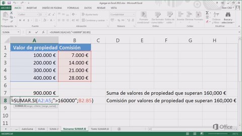 SUMAR.SI (función SUMAR.SI)