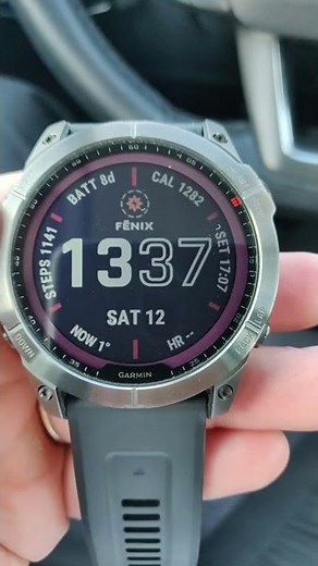 Garmin Fenix 7 Automatic Backlight