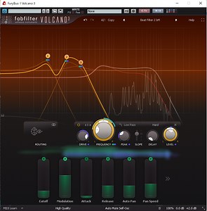 FabFilter『FabFilter Volcano 3』機能、操作性ともに トップクラス の フィルター プラグイン