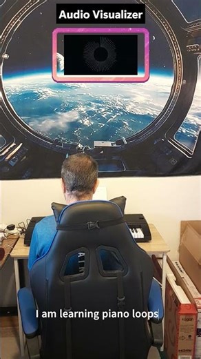 I am learning my first piano loop 🎹✨