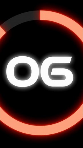 6 second Timer, ⌛ 6 second countdown,Six second Timer,size second countdown #6seconds #timervideo