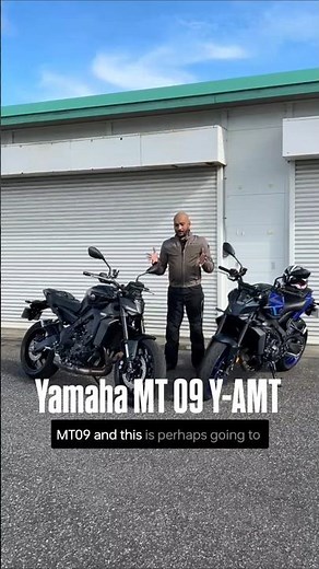 How to operate the Y-AMT gearbox on the 2024 Yamaha MT-09 Y-AMT?