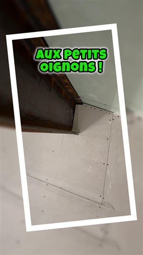 DIY avec POLO on Instagram: "Astuce de plaquiste : Odaïr le magicien 😉❤️ #plaquiste #plaquedeplatre #tablettage #placo"