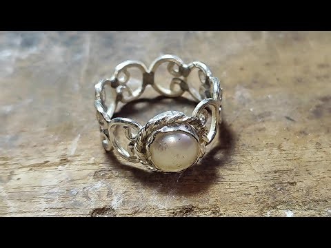 Silver Ring Making From Start to Finish 😍