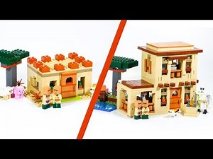 TRANSFORMING LEGO Minecraft Sets...