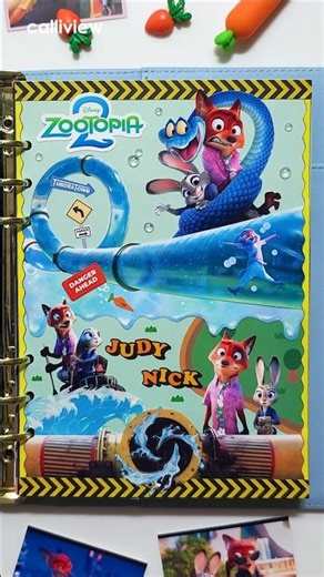 Scrapbooking Zootopia 2 | 주토피아 2 다꾸 Journaling
