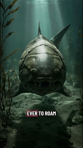 One of the most terrifying monsters in primeval oceans. #dunkleosteus #ocean | Primeval Planet