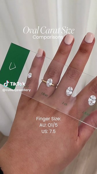 Understanding Oval Diamond Sizes for Engagement Rings